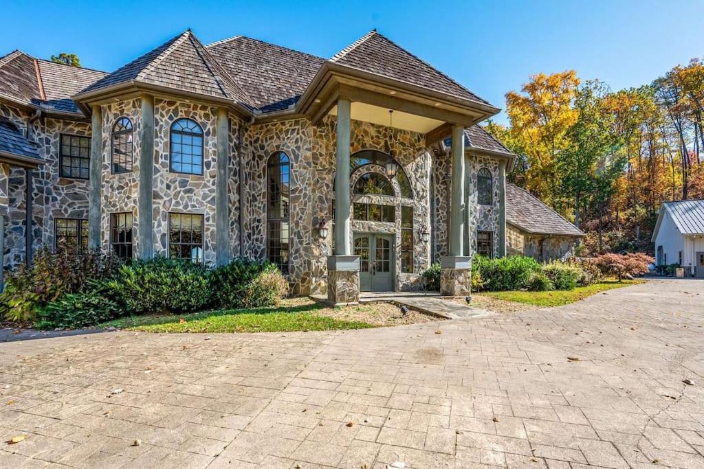 Villa Mountain Bliss: Estate W/ Views~Firepit~Hot Tub~Gburg 5Min~3 Pools Gatlinburg Exterior foto