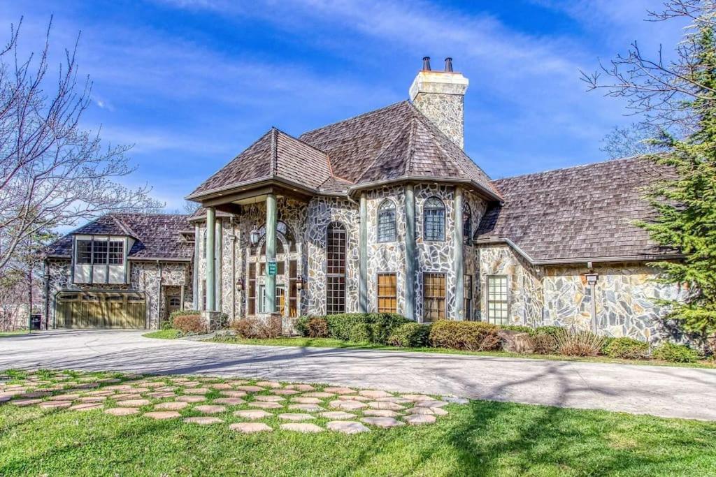 Villa Mountain Bliss: Estate W/ Views~Firepit~Hot Tub~Gburg 5Min~3 Pools Gatlinburg Exterior foto