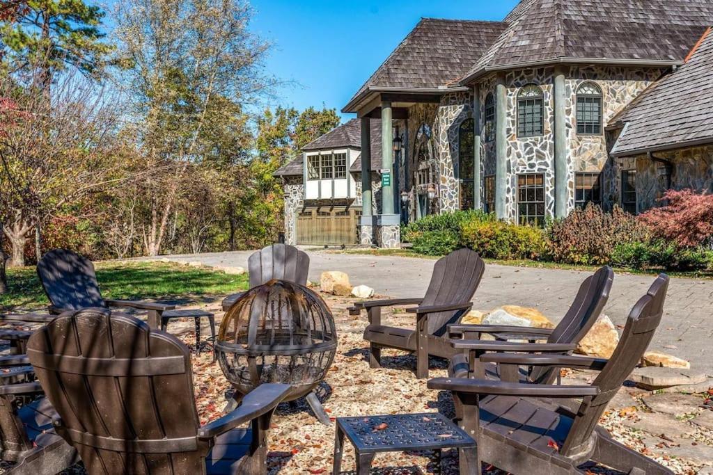 Villa Mountain Bliss: Estate W/ Views~Firepit~Hot Tub~Gburg 5Min~3 Pools Gatlinburg Exterior foto