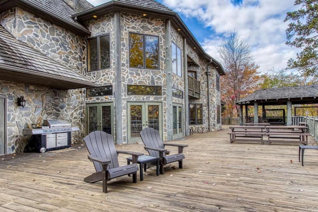 Villa Mountain Bliss: Estate W/ Views~Firepit~Hot Tub~Gburg 5Min~3 Pools Gatlinburg Exterior foto