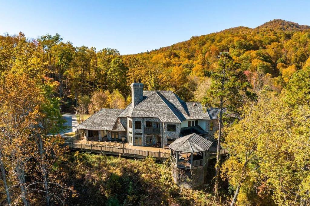 Villa Mountain Bliss: Estate W/ Views~Firepit~Hot Tub~Gburg 5Min~3 Pools Gatlinburg Exterior foto
